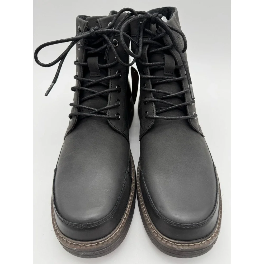 Joules Mens Boots US 11‎ Black Lace Up Casual Ankle Boots